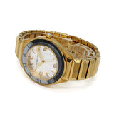 SWAROVSKI QUARTZ ANALOG WATCH Dextera 5635450 SILVER GOLD スワロフスキー 腕時計 1年保証 デクステラ クォーツ アナログ 電池式 ウォッチ レディース シルバー ゴールド