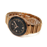 SWAROVSKI QUARTZ ANALOG WATCH Dextera 5641294 BLACK ROSEGOLD スワロフスキー 腕時計 1年保証 デクステラ クォーツ アナログ 電池式 ウォッチ レディース ブラック ローズゴールド
