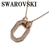 SWAROVSKI Dextera pendant NECKLACE 5642389 WHITE スワロフスキー ネックレス デクステラ オクタゴン ペンダント アクセサリー レディース ホワイト