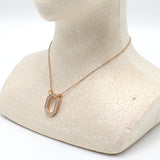 SWAROVSKI Dextera pendant NECKLACE 5642389 WHITE スワロフスキー ネックレス デクステラ オクタゴン ペンダント アクセサリー レディース ホワイト