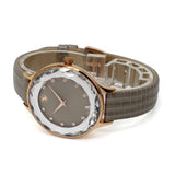 SWAROVSKI QUARTZ ANALOG WATCH Nova 5649999 BEIGE スワロフスキー 腕時計 1年保証 ノヴァ クォーツ アナログ 電池式 ウォッチ レディース ベージュ