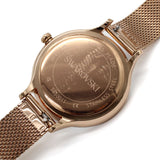 SWAROVSKI QUARTZ ANALOG WATCH Nova 5650011 SILVER ROSEGOLD スワロフスキー 腕時計 1年保証 ノヴァ クォーツ アナログ 電池式 ウォッチ レディース シルバー ローズゴールド