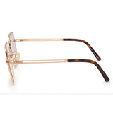 BALLY SUNGLASSES ASIAN FIT BY0002-D/S 28U 58 BURGUNDY PINKGOLD バリー サングラス アジアンフィット UVカット 紫外線カット 鼻あて メンズ レディース バーガンディ ピンクゴールド