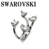 SWAROVSKI RING 56617 SILVER 52 58 スワロフスキー リング 指輪 アクセサリー レディース シルバー