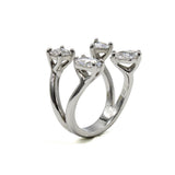SWAROVSKI RING 56617 SILVER 52 58 スワロフスキー リング 指輪 アクセサリー レディース シルバー