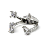 SWAROVSKI RING 56617 SILVER 52 58 スワロフスキー リング 指輪 アクセサリー レディース シルバー