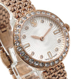 SWAROVSKI QUARTZ ANALOG WATCH Certa 5672981 ROSE GOLD SILVER スワロフスキー 腕時計 セルタ クォーツ アナログ 電池式 ウォッチ レディース ローズゴールド シルバー