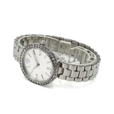 SWAROVSKI QUARTZ ANALOG WATCH Certa 5672998 SILVER スワロフスキー 腕時計 セルタ クォーツ アナログ 電池式 ウォッチ レディース シルバー