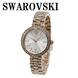 SWAROVSKI QUARTZ ANALOG WATCH Certa 5673013 GOLD SILVER スワロフスキー 腕時計 セルタ クォーツ アナログ 電池式 ウォッチ レディース ゴールド シルバー