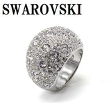 SWAROVSKI Luna RING 5677135 約10.5号 SILVER スワロフスキー リング 指輪 アクセサリー レディース シルバー