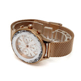 SWAROVSKI QUARTZ ANALOG WATCH Nova Chrono 5677506 SILVER ROSEGOLD スワロフスキー 腕時計 1年保証 ノヴァ クロノ クォーツ アナログ 電池式 ウォッチ レディース シルバー ローズゴールド