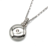 SWAROVSKI Meteora PENDANT NECKLACE 5683446 SILVER スワロフスキー ネックレス メテオラ ペンダント アクセサリー レディース シルバー