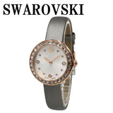 SWAROVSKI QUARTZ ANALOG WATCH Matrix Tennis 5710105 GREY SILVER スワロフスキー 腕時計 マトリックス テニス クォーツ アナログ 電池式 ウォッチ レディース グレー シルバー