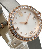 SWAROVSKI QUARTZ ANALOG WATCH Matrix Tennis 5710105 GREY SILVER スワロフスキー 腕時計 マトリックス テニス クォーツ アナログ 電池式 ウォッチ レディース グレー シルバー