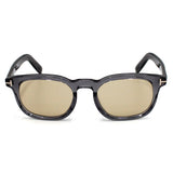 TOM FORD SUNGLASSES ASIAN FIT FT1122D 20E 52 LIGHT BROWN GREY CLEAR トムフォード サングラス アジアンフィット メガネ 眼鏡 UVカット 紫外線カット メンズ レディース ライトブラウン グレー クリア