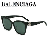 日本正規品 BALENCIAGA EYEWEAR ASIAN FIT BB0102SA 014 GREEN バレンシアガ サングラス アジアンフィット UVカット 紫外線カット メンズ レディース グリーン