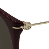 日本正規品 GUCCI SUNGLASSES ASIAN FIT GG1268SA 003 BROWN BURGUNDY グッチ サングラス アジアンフィット UVカット 紫外線カット メンズ レディース ブラウン バーガンディ