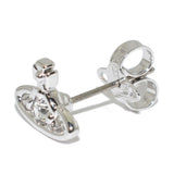 Vivienne Westwood NANO SOLITAIRE EARRINGS 62010037 02P116 SILVER ヴィヴィアン ウエストウッド ピアス イヤリング 両耳 オーブ アクセサリー レディース シルバー