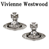 Vivienne Westwood PINA BAS RELIEF EARRINGS 62010131 02S105 GUNMETAL ヴィヴィアン ウエストウッド ピアス ピナ バス レリーフ スタッド 両耳用 アクセサリー おしゃれ レディース ガンメタル