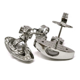 Vivienne Westwood PINA BAS RELIEF EARRINGS 62010131 02S105 GUNMETAL ヴィヴィアン ウエストウッド ピアス ピナ バス レリーフ スタッド 両耳用 アクセサリー おしゃれ レディース ガンメタル