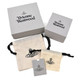 Vivienne Westwood THIN LINES FLAT ORB EARRINGS 62010208 02W003 SILVER ヴィヴィアン ウエストウッド ピアス シン ライン フラット オーブ 両耳 レディース シルバー