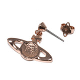 Vivienne Westwood MINI BAS RELIEF DROP EARRINGS 62020025 02G120 PINKGOLD ヴィヴィアン ウエストウッド ピアス ミニ バス レリーフ ドロップ スタッド 両耳用 アクセサリー おしゃれ レディース ピンクゴールド