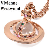 Vivienne Westwood NEW SMALL ORB PENDANT 63020096 G002 CN PINK GOLD ヴィヴィアン ウエストウッド ニュー スモール オーブ ネックレス レディース ピンクゴールド