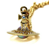 Vivienne Westwood NEW PETITE ORB PENDANT 63020098 02R995 GOLD ヴィヴィアン ウエストウッド ネックレス ペンダント ニュー プチ オーブ アクセサリー レディース ゴールド