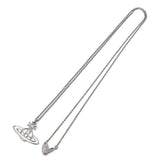 Vivienne Westwood THIN LINES FLAT ORB PENDANT 63020259 02W003 SILVER ヴィヴィアン ウエストウッド ネックレス ペンダント アクセサリー おしゃれ レディース シルバー
