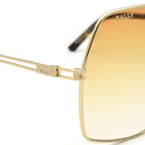 BALLY SUNGLASSES ASIAN FIT BY0015-H 28F 61 ORANGE GOLD バリー サングラス アジアンフィット UVカット 紫外線カット ノーズパッド 鼻あて メンズ レディース オレンジ ゴールド