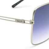 BALLY SUNGLASSES ASIAN FIT BY0002-D/S 16B 58 PURPLE SILVER バリー サングラス アジアンフィット UVカット 紫外線カット ノーズパッド 鼻あて メンズ レディース パープル シルバー
