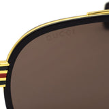 国内正規品 GUCCI SUNGLASSES ASIAN FIT GG0447S 003 BROWN BLACK グッチ サングラス アジアンフィット UVカット 紫外線カット メンズ レディース ブラウン ブラック