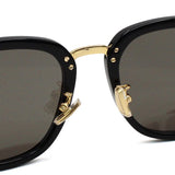 日本正規品 BOTTEGA VENETA SUNGLASSES ASIAN FIT BV1298SA 001 GREY BLACK ボッテガヴェネタ サングラス アジアンフィット UVカット 紫外線カット メンズ レディース グレー ブラック
