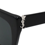日本正規品 SAINT LAURENT SUNGLASSES ASIAN FIT SLM131F 001 BLACK サンローラン サングラス アジアンフィット UVカット 紫外線カット メンズ レディース ブラック