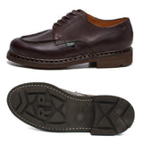 Paraboot CHAMBORD SHOES MENS 7107 07 UK7 7.5 8 8.5 9 9.5 D.BROWN パラブーツ シャンボード Uチップ ブーツ 靴 ローカット ビジネス シューズ カジュアル メンズ ダークブラウン