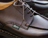 Paraboot CHAMBORD SHOES MENS 7107 07 UK7 7.5 8 8.5 9 9.5 D.BROWN パラブーツ シャンボード Uチップ ブーツ 靴 ローカット ビジネス シューズ カジュアル メンズ ダークブラウン