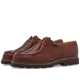 Paraboot MICHAEL SHOES MENS 7156 03 EU40.5 41 41.5 42 42.5 43 MARRON パラブーツ ミカエル チロリアン ブーツ ワラビー 靴 ローカット ビジネス シューズ カジュアル メンズ ブラウン