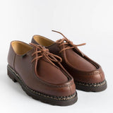 Paraboot MICHAEL SHOES MENS 7156 03 EU40.5 41 41.5 42 42.5 43 MARRON パラブーツ ミカエル チロリアン ブーツ ワラビー 靴 ローカット ビジネス シューズ カジュアル メンズ ブラウン