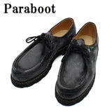 Paraboot MICHAEL SHOES MENS 7156 04 EU40.5 41 41.5 42 42.5 43 43.5 NOIR パラブーツ ミカエル チロリアン ブーツ ワラビー 靴 ローカット ビジネス シューズ カジュアル メンズ ブラック
