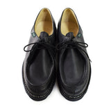 Paraboot MICHAEL SHOES MENS 7156 04 EU40.5 41 41.5 42 42.5 43 43.5 NOIR パラブーツ ミカエル チロリアン ブーツ ワラビー 靴 ローカット ビジネス シューズ カジュアル メンズ ブラック