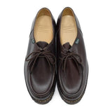 Paraboot MICHAEL SHOES MENS 7156 12 EU40.5 41 41.5 42 42.5 43 43.5 DARK BROWN パラブーツ ミカエル チロリアン ブーツ ワラビー 靴 ローカット ビジネス シューズ カジュアル メンズ ダークブラウン