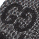 GUCCI GLOVE 726586 4GABX 1360 GREY BLACK M L グッチ 手袋 フィンガーレス グローブ 指なし GG カシミア ブランド おしゃれ メンズ レディース グレー ブラック