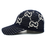 GUCCI BASEBALL CAP 747331 4HAY7 4000 NAVY M L グッチ ベースボール キャップ 帽子 GG モノグラム ブランド おしゃれ メンズ レディース ネイビー