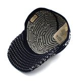 GUCCI BASEBALL CAP 747331 4HAY7 4000 NAVY M L グッチ ベースボール キャップ 帽子 GG モノグラム ブランド おしゃれ メンズ レディース ネイビー