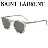 日本正規品 SAINT LAURENT SUNGLASSES ASIAN FIT SL623 004 SILVER BEIGE CLEAR サンローラン サングラス アジアンフィット UVカット 紫外線カット メンズ レディース シルバー ベージュ クリア