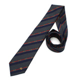 GUCCI TIE NECKTIE 765041 4EABA 1474 D.GREY グッチ ネクタイ ホースビット GG ロゴ シルク ジャカード ブランド おしゃれ お祝い メンズ ダークグレー