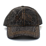 GANNI CAP A6921 006 BLACK WASHED ガニー キャップ 帽子 ベースボール ロゴ デニム おしゃれ ウィメンズ レディース ウォッシュド ブラック