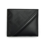 FENDI CLASSIC BILFOLD FF DIAGONAL WALLET 7M0169 AP1T F0GXN BLACK フェンディ 2つ折り 財布 ウォレット レザー メンズ ブラック