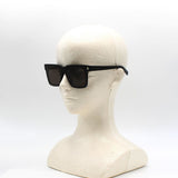 日本正規品 SAINT LAURENT SUNGLASSES ASIAN FIT SL610F 001 BLACK サンローラン サングラス アジアンフィット UVカット 紫外線カット メンズ レディース ブラック