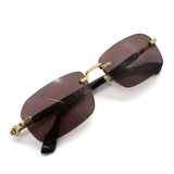 日本正規品 GUCCI SUNGLASSES GG1221S 002 BROWN GOLD グッチ サングラス ノーズパッド 眼鏡 UVカット メンズ レディース ブラウン ゴールド